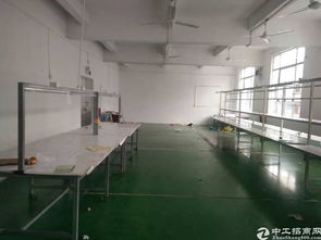 橫崗六約240平帶裝修廠房出租，毗鄰電子產業與金屬裝飾材料零售區